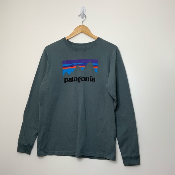 Patagonia Other - Patagonia Shop Sticker Long Sleeve T-Shirt. Size S
